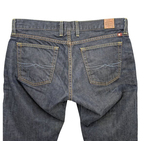 Lucky Brand Riley Slouchy Skinny Jeans Womens Blue Cotton Denim Size 8 / 29 - Picture 4 of 10